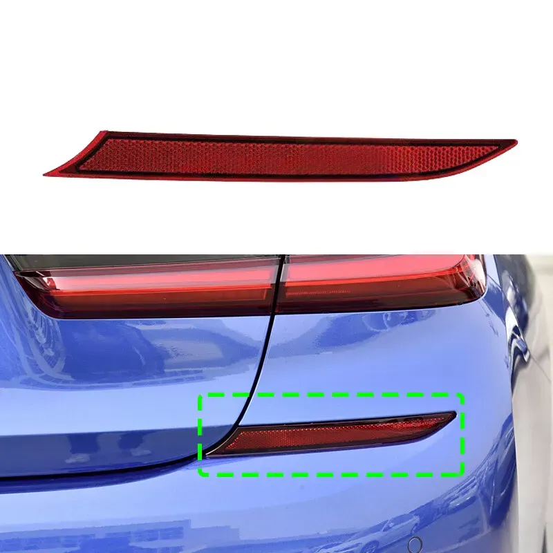 GKL 340548 | Bmw 3 Serisi G20 2018- Reflektör Arka Tampon Sağ