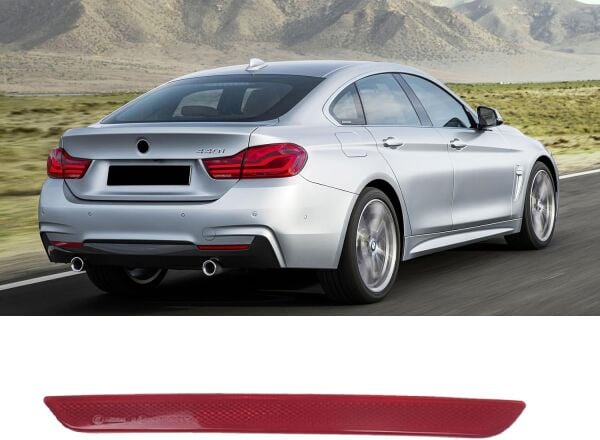 GKL 342591 | Bmw 4 Serisi F36 2014-2018 Arka Tampon Reflektörü Sağ
