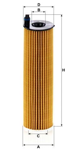 Mercedes S Serisi W223 S 450 d Mild-Hybrid M656 Yağ Filtresi | MANN HU6020Z