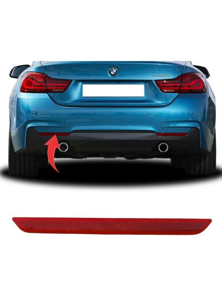GKL 342590 | Bmw F36 Arka Tampon Reflektörü Sol