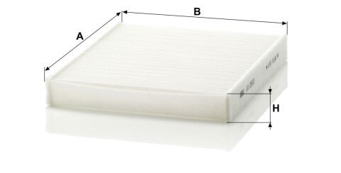 BMW 5 Serisi F10 520i N20 Polen Filtresi | MANN CU 2533-2