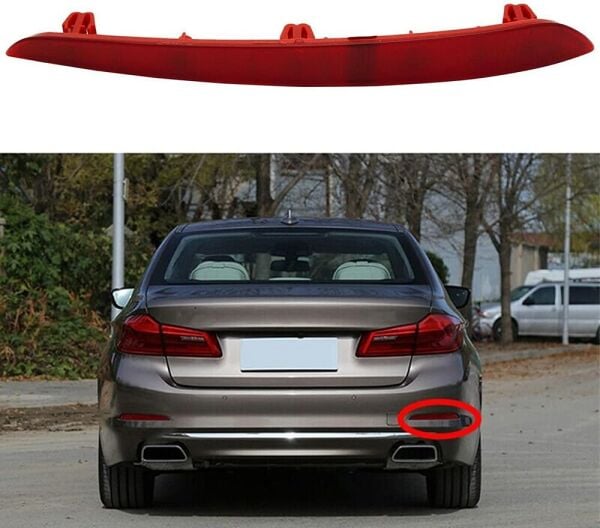 GKL 340549 | Bmw 5 Serisi G30 2016-2018 Reflektör Arka Tampon Sağ