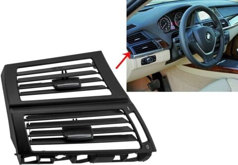 BMW X5 Serisi E70 Ön Sol Kalorifer Izgarası | ITHAL 64229227767