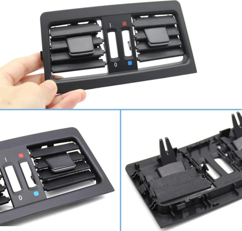 BMW 3 Serisi E90 Arka Kalorifer Izgarası Siyah | ITHAL 64227210639