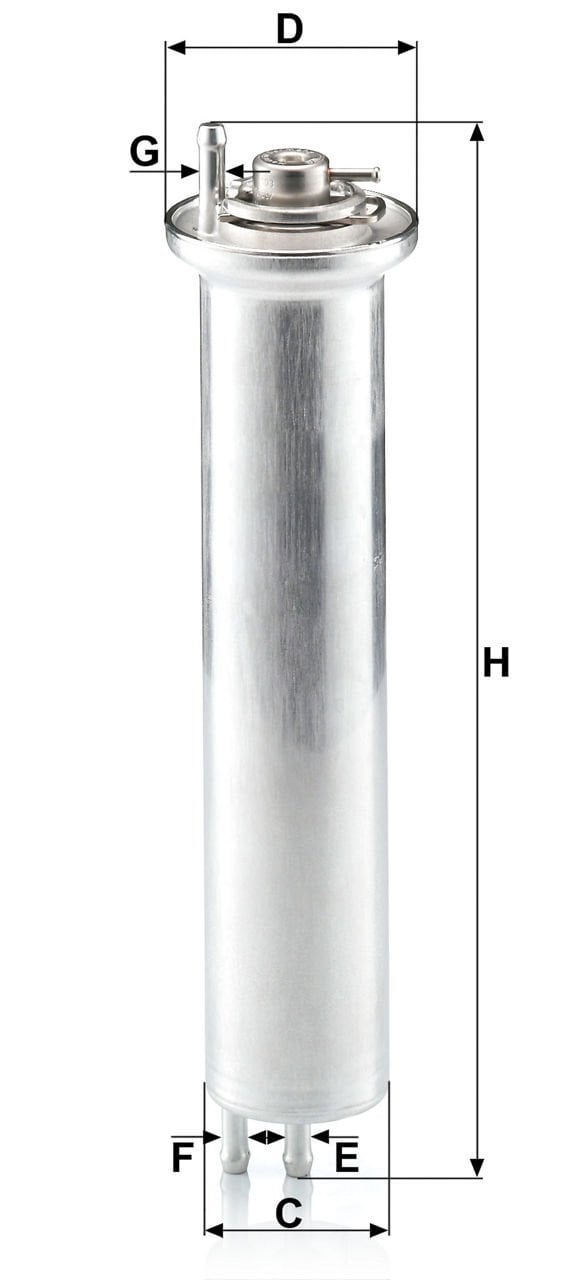 BMW 7 Serisi E65-E66 730i M54 Yakıt Filtresi | MANN WK 532/2