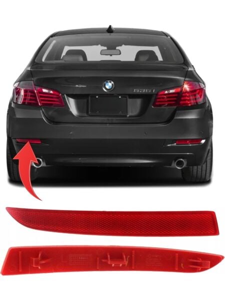 GKL 340429 | Bmw 5 Serisi F10 2009-2016 Reflektör Arka Tampon Sol