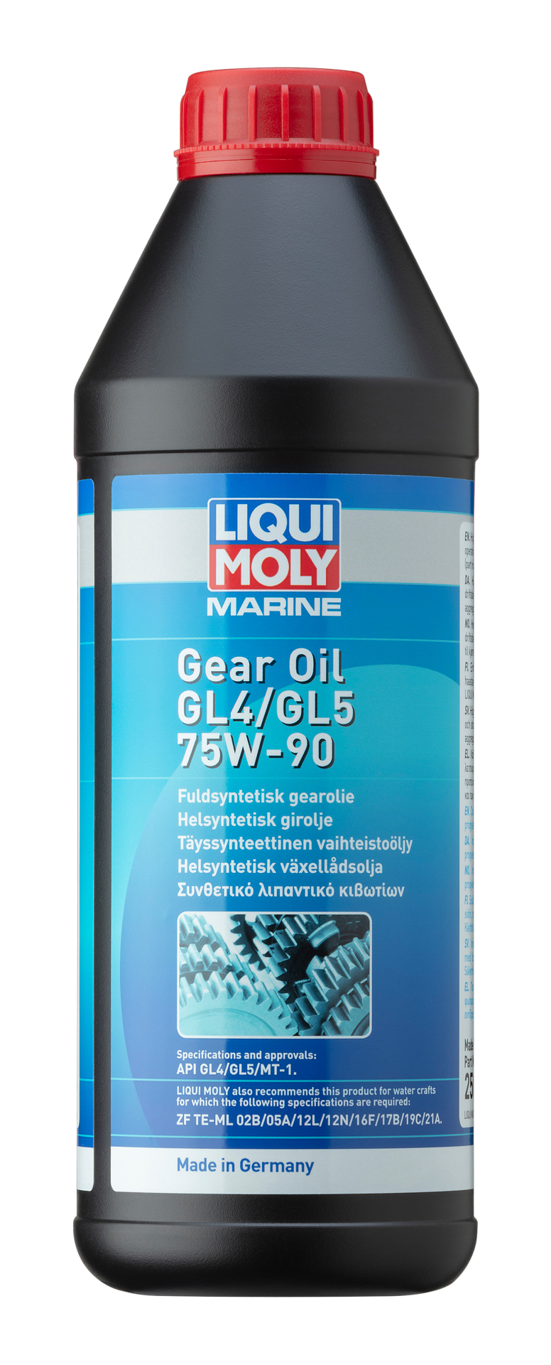 Liqui Moly Marine Tam Sentetik Şanzıman Yağı GL4/GL5 75W-90 (1 Litre) | LQM-25071