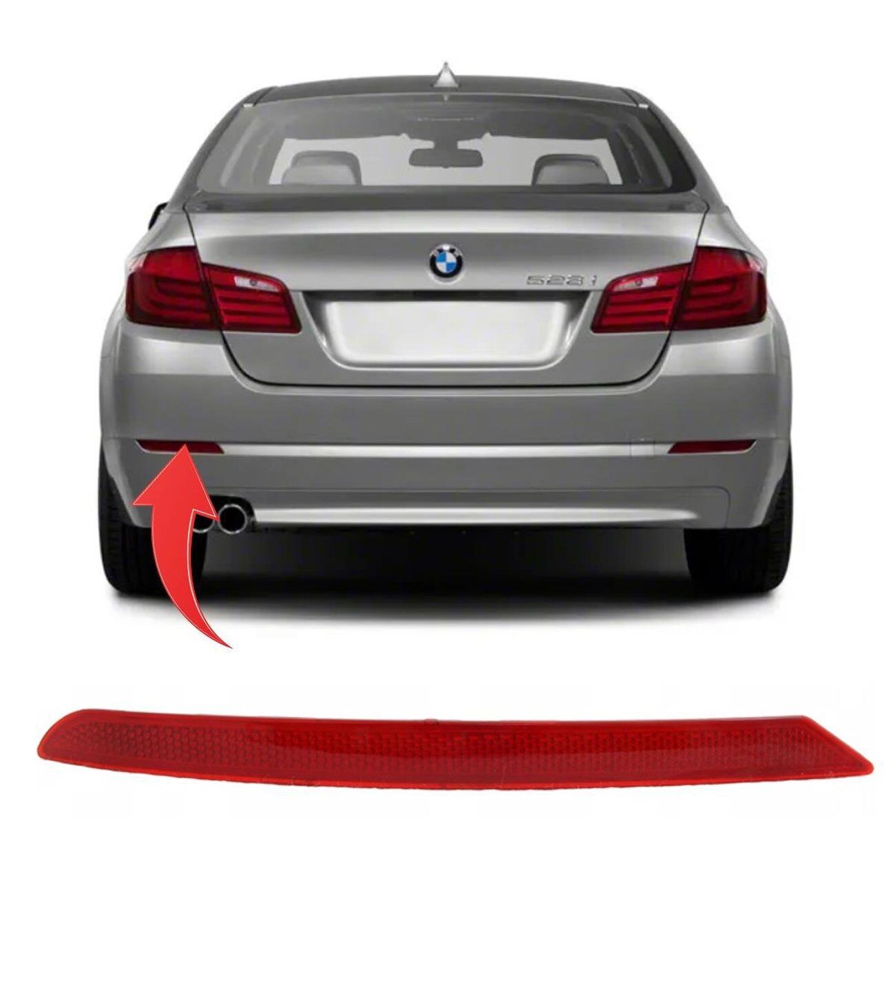 GKL 340364 | Bmw 7 Serisi F01 2009-2015 Reflektör Arka Tampon Sol