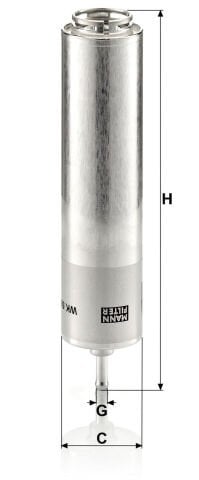 BMW 3 Serisi E90/E91 318 d N47 Yakıt Filtresi | MANN WK 5001