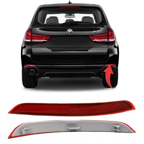 GKL 340564 | Bmw X5 Serisi F15 2014-2018 Reflektör Arka Tampon Sağ