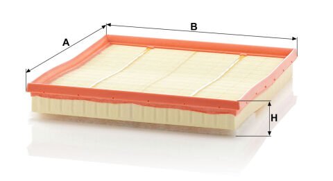 BMW X4 Serisi F26 35iX N55 Hava Filtresi | MANN C 28125/1