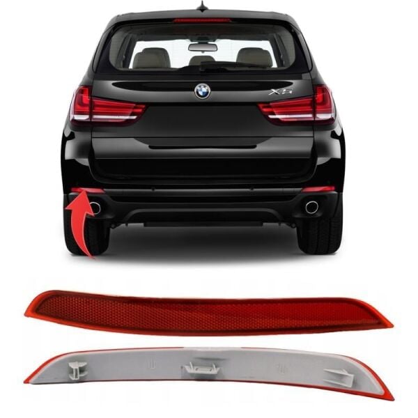 GKL 340563 | Bmw X5 Serisi F15 2014-2018 Reflektör Arka Tampon Sol