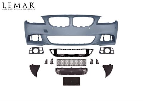 BMW 5 Serisi F10 Tampon Ön Komple M Tech 2014-17 Kürek Bakalitli | LEMAR 51118058990