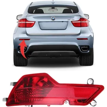GKL 340390 | Bmw X6 Serisi E71 2007-2014 Reflektör Arka Tampon Sol
