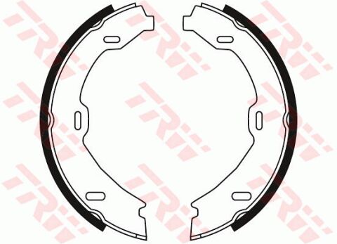 Mercedes S Serisi W220 S 400 CDI OM628 Arka Fren Balatası (Pabuç) | TRW GS8482