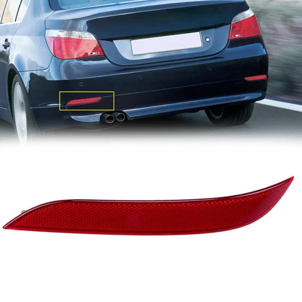 GKL 340358 | Bmw 5 Serisi E60 2001-2010 Reflektör Arka Tampon Sol