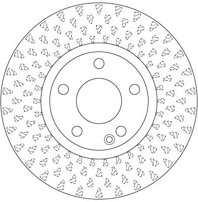 Mercedes A Serisi W176 A 180 BlueEFFICIENCY M270 Ön Fren Diski | TRW DF6501