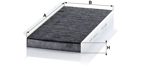 Mercedes A Serisi W169 A 180 M266 Polen Filtresi | MANN CUK4054