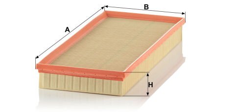 Mercedes A Serisi W169 A 180 CDI OM640 Hava Filtresi | MANN C40163