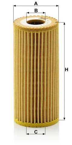 Mercedes A Serisi W169 A 180 CDI OM640 Yağ Filtresi | MANN HU615/3X