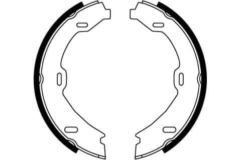 Mercedes S Serisi W220 S 400 CDI OM628 Arka Fren Balatası (Pabuç) | TRW GS8482