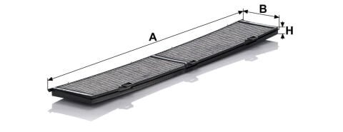 BMW 3 Serisi E90/E91/E92/E93 320 d Efficient Dynamics N47 Polen Filtresi | MANN CUK 8430