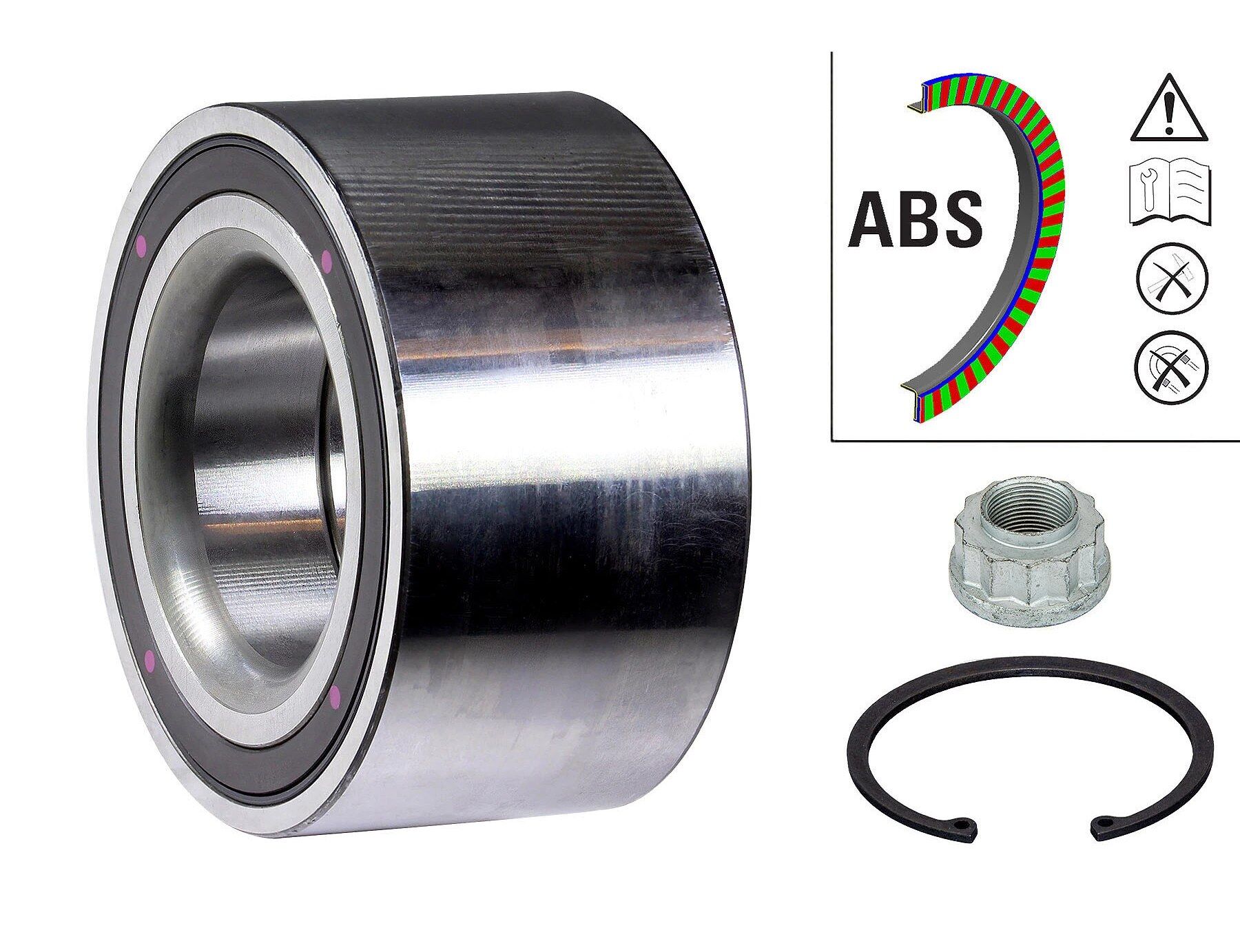 Mercedes M Serisi W166 ML 350 CDI BlueTEC Porya Bilyası Arka Seti | FAG 713 6682 80