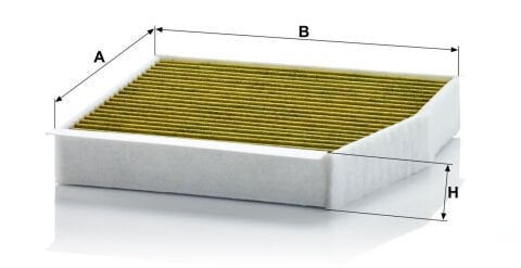 Mercedes A Serisi W176 A 180 CDI BlueEFFICIENCY OM607 Polen Filtresi | MANN FP26007