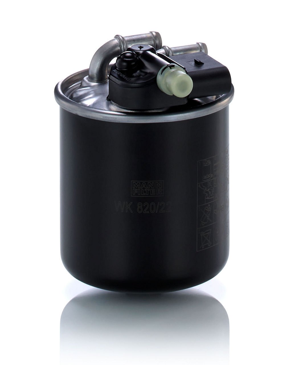 Mercedes A Serisi W176 A 180 CDI BlueEFFICIENCY OM607 Yakıt Filtresi | MANN WK820/22