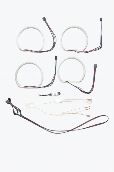 BMW E46 Angel Halka Seti 16 Renk Bluetooth RGB