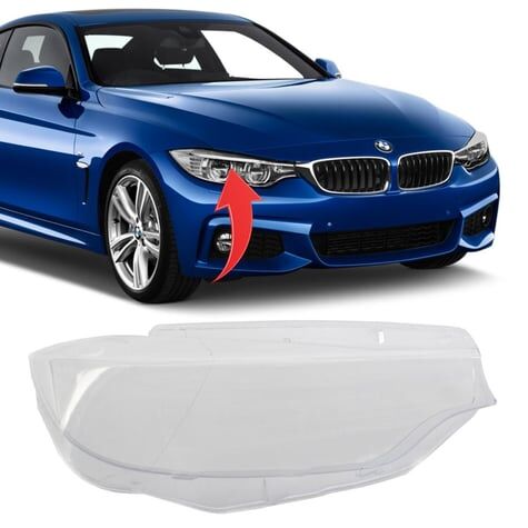 GKL 340829 | Bmw 4 Serisi F36 2014-2018 Far Camı Sağ