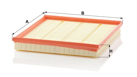 BMW 7 Serisi F01-F02 740i N55 Hava Filtresi | MANN C 28125