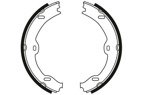 Mercedes E Serisi W211 E 220 CDI OM646 Arka Fren Balatası (Pabuç) | TRW GS8721