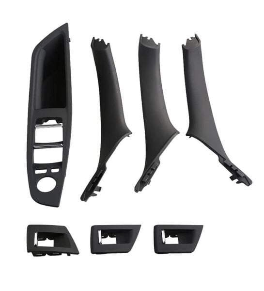 Bmw 5 F10 Kapı Tutamak Seti - Siyah | ITHAL 51417225875