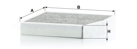 Mercedes B Serisi W246 B 180 BlueEFFICIENCY M270 Polen Filtresi | MANN CUK26007