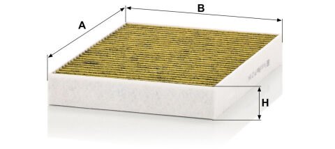 BMW 7 Serisi G11-G12 730d B57 Polen Filtresi | MANN FP 23014-2