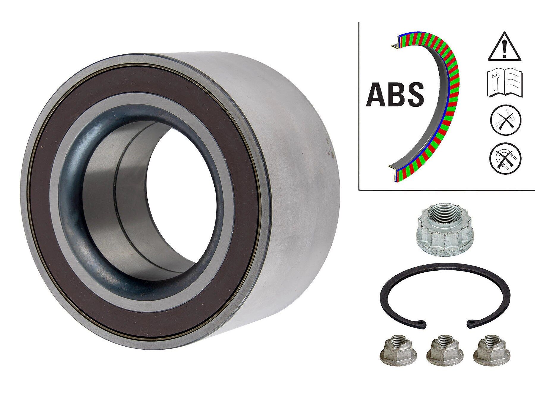 Mercedes Vito III 447 124 CDI Porya Bilyası Arka Seti | FAG 713 6683 20