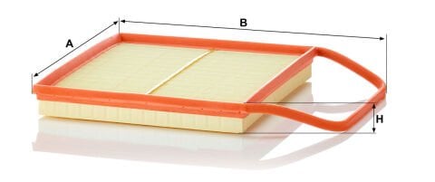 BMW 3 Serisi E91, E92, E93 335 xi N54 Hava Filtresi | MANN C 36004