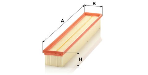 Mercedes C Serisi W203 C 180 M111 Hava Filtresi | MANN C52107