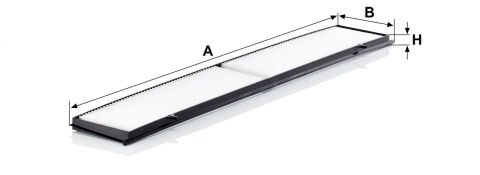 BMW 3 Serisi E90 M3 4.4 CRT S65 Polen Filtresi | MANN CU 8430