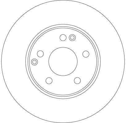 Mercedes C Serisi W203 C 200 Kompressor M111 Ön Fren Diski | TRW DF4180