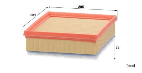 BMW 3 Serisi F30, F31 320 d B47 Hava Filtresi | MANN C 24024