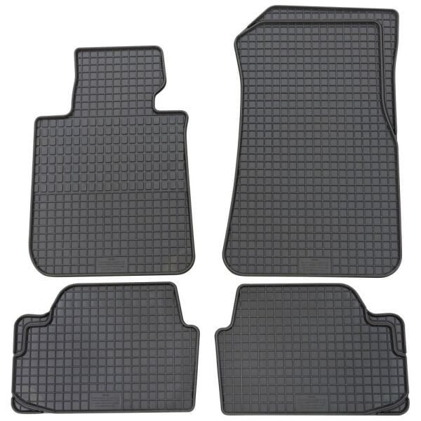 BMW 1 Serisi F20 F21 F22 2012-2017 Siyah Lastik Paspas