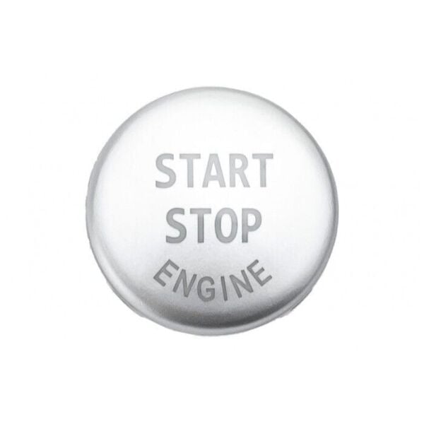 Bmw E90 Start Stop Düğme Kapağı Gümüş