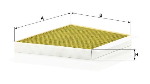 Mercedes E Serisi W211 E 320 BLUETEC OM642 Polen Filtresi | MANN FP3172