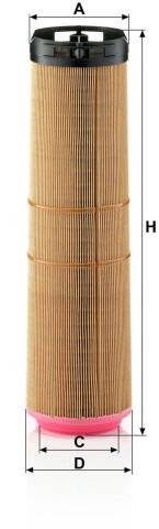 Mercedes E Serisi W211 E 320 CDI OM648 Hava Filtresi | MANN C12178/1