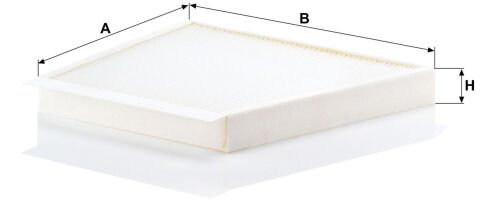 Mercedes E Serisi W211 E 320 CDI OM648 Polen Filtresi | MANN CU3172/1