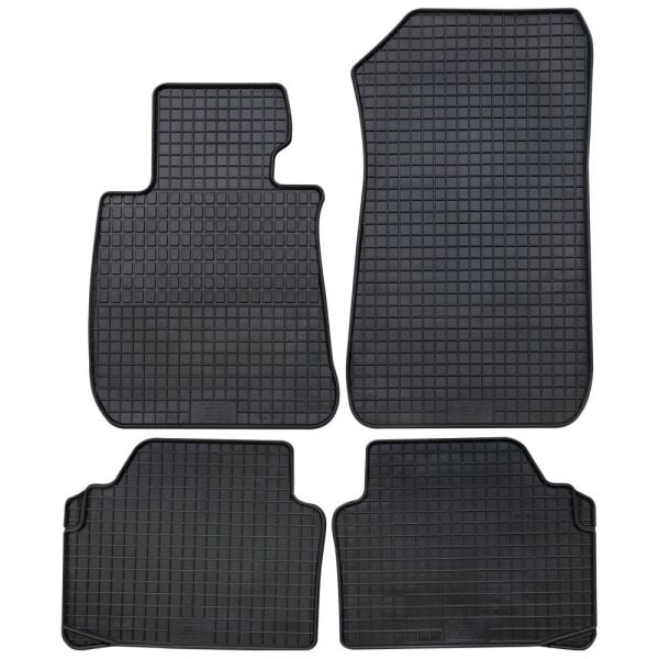 BMW 3 Serisi E90 E91 E92 2005-2013 Siyah Lastik Paspas