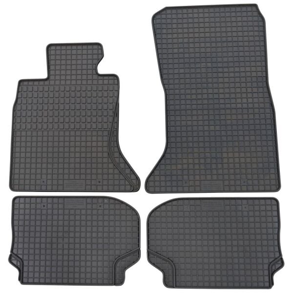 BMW 5 Serisi F10 F11 2010-2017 Siyah Lastik Paspas