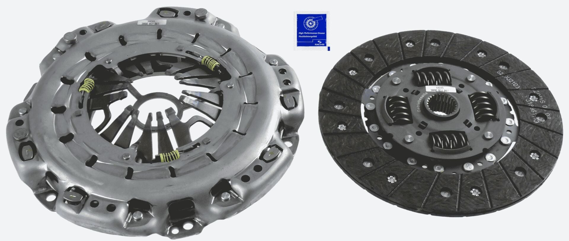 Mercedes C Serisi W204 C 250 M272 Debriyaj Seti | SACHS 3000 951 867